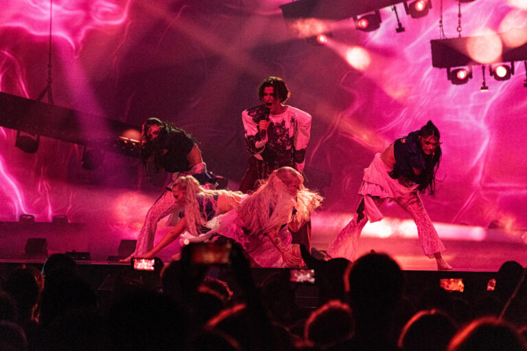 Marko Bošnjak (Croacia) en el jury show de la primera semifinal de Eurovisión 2025 / Iván Trejo