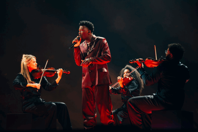 Claude (Países Bajos) en su segundo ensayo individual en Eurovisión 2025 | Sarah Louise Bennett – EBU
