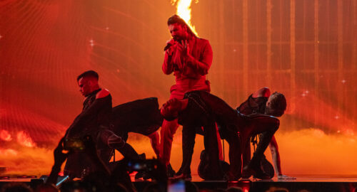 Princ (Serbia) en el jury show de la segunda semifinal de Eurovisión 2025 / Iván Trejo