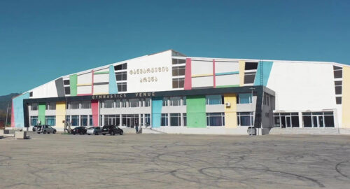 Pabellón de Gimnasia de Tiflis | Imagen: Facebook T’anvarjishis Arena