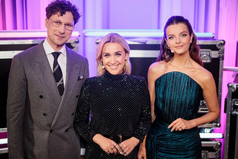 Rimvydas Černiauskas, Eglė Kernagytė y Gabrielė Martirosian / V. Raupelio - LRT