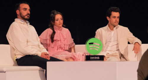 ASHA, ganadora del premio Spotify del Benidorm Fest 2026, Palau d’Esports l’Illa de Benidorm | Foto: Iván Trejo