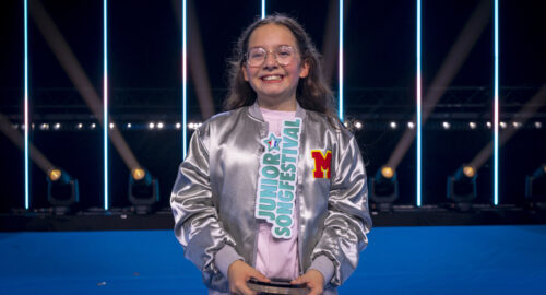 Maria, representante de Países Bajos en el Festival de Eurovisión Junior 2026 | Imagen: Marc Mingels - AVROTROS