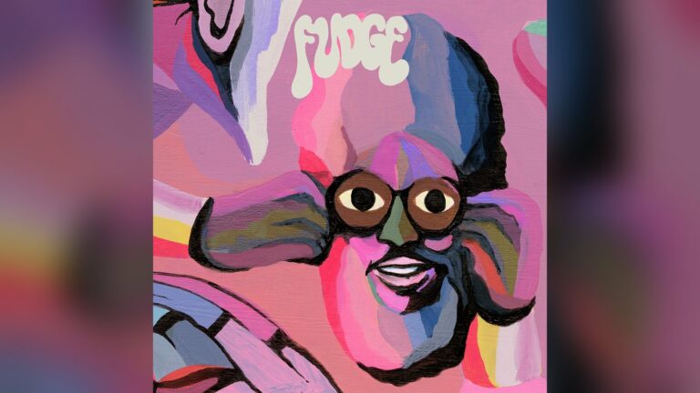 Michael Kiwanuka, en la portada ilustrada de «FUDGE» por Stevie Gee | Imagen: Universal Music Spain